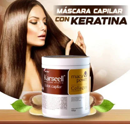 KARSEELL MASCARILLA CAPILAR – ALISADO Y BRILLO ✨