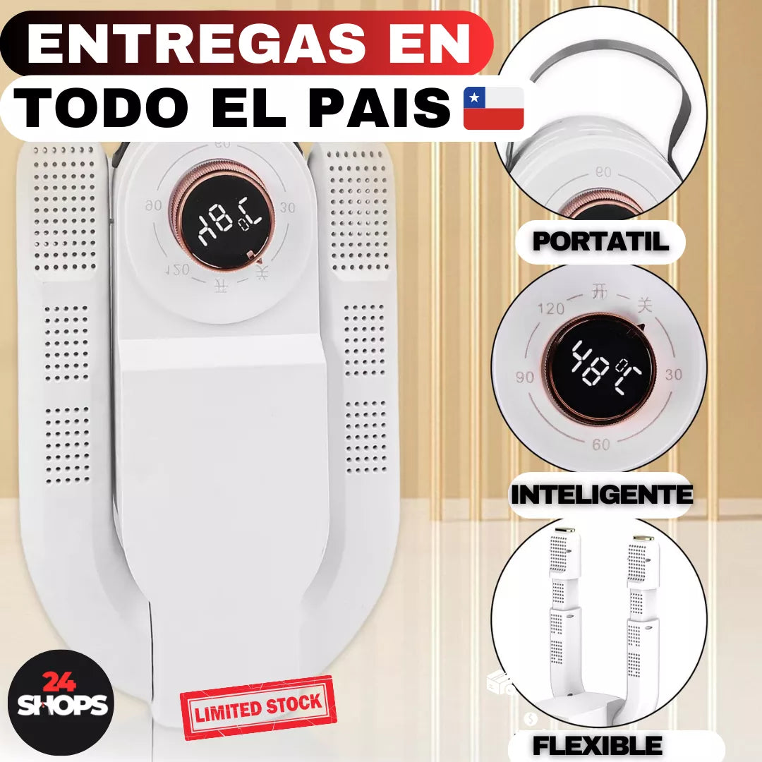 Secador De Zapatos ProDry: Seca, Desodoriza y Esteriliza en Minutos 👟